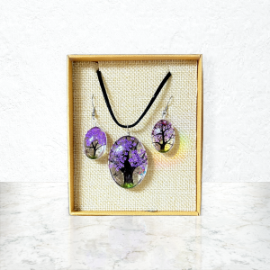 Flower Jewellery Set