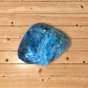 Chrysocolla in Quartz Chunk